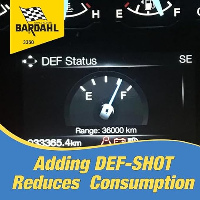 BARDAHL DEF-SHOT 3350 - THE ULTIMATE DEF CLEANER AND ANTI-CRYSTALLIZATION DIESEL ADDITIVE REDUCING DEF CONSUMPTION - 5OZ - Image 4